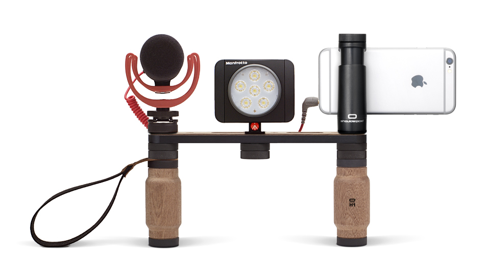 Smartphone, microphone and light not included